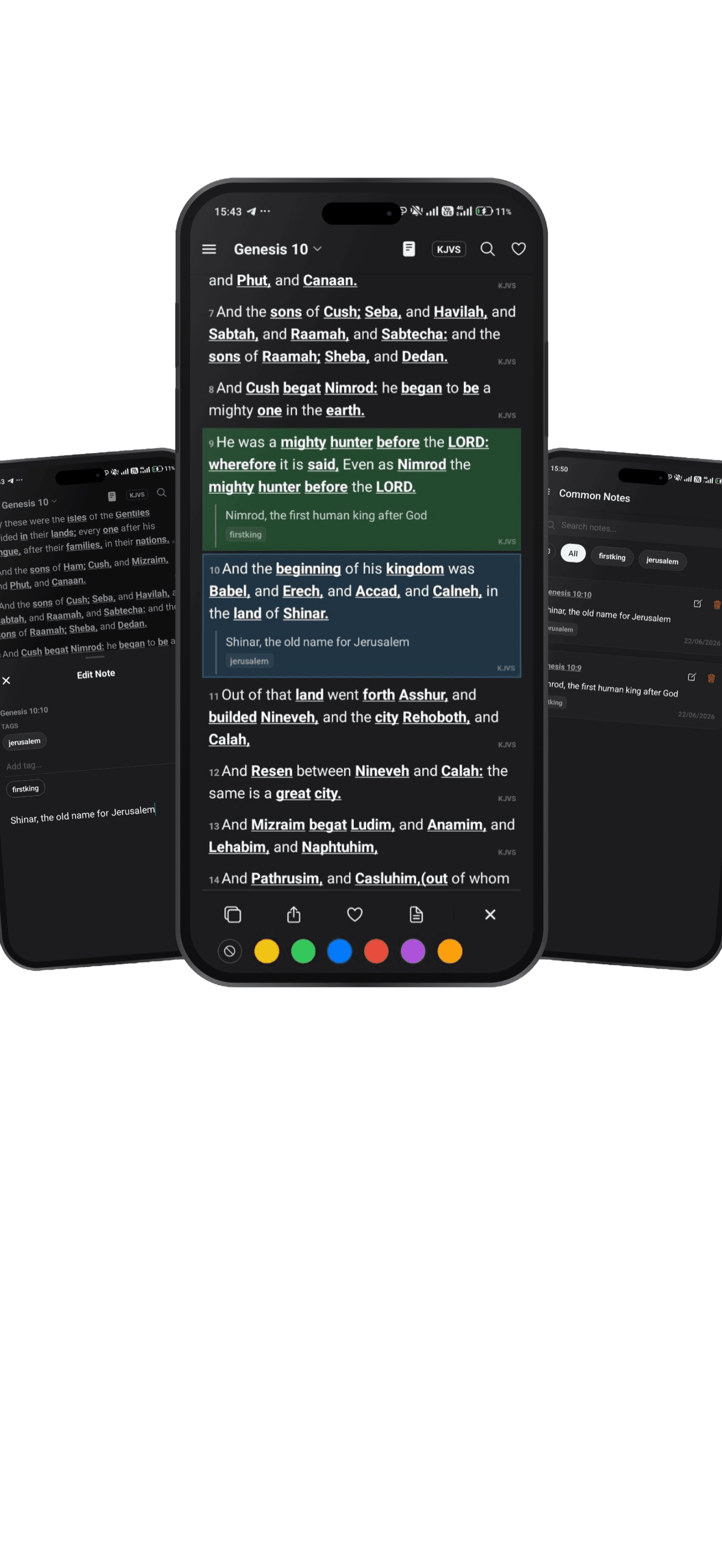 Biblos Actions Feature