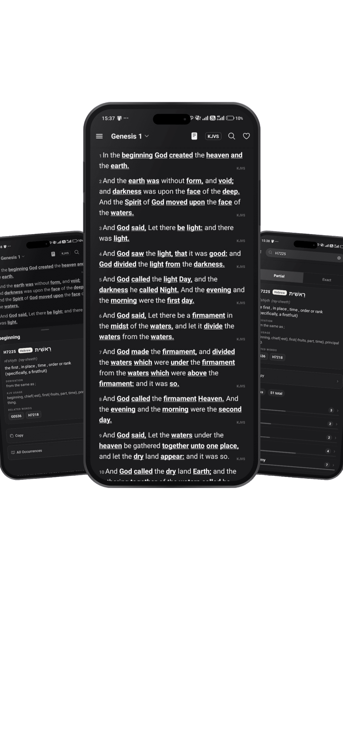 Biblos App Interface